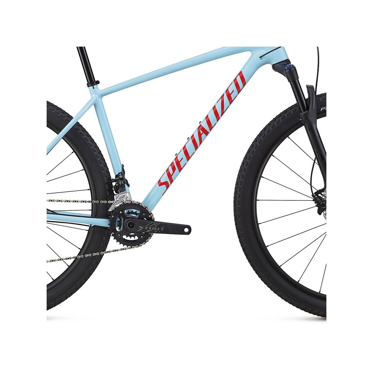 Specialized Chisel Comp, gloss light blue/rocket red - Bild 5