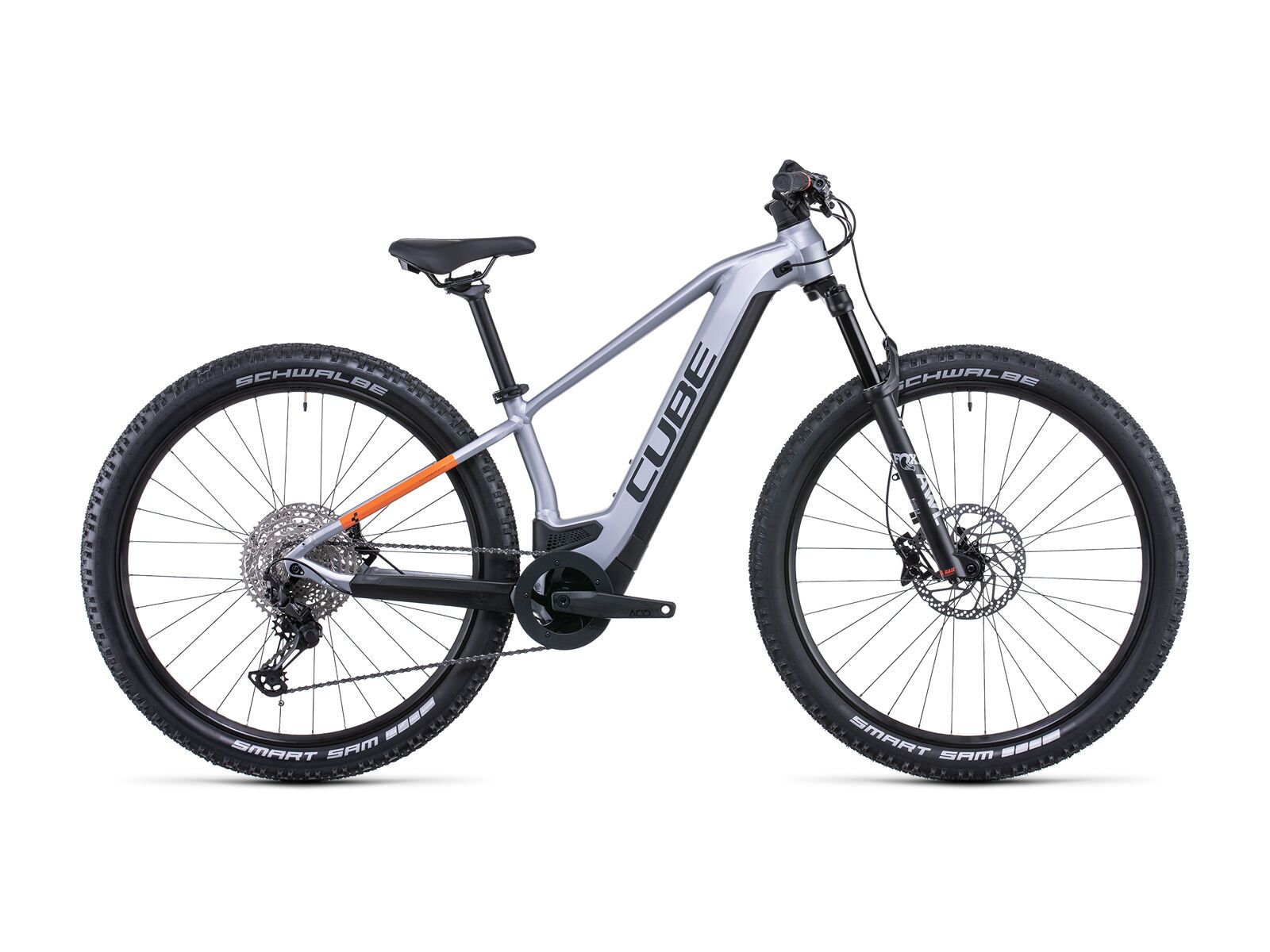 Cube Reaction Hybrid SL 625 29, polarsilver´n´orange - Bild 1
