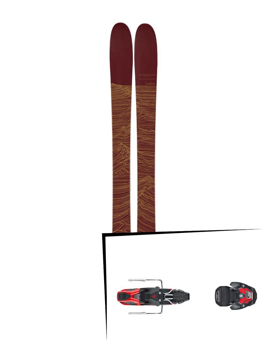 Set: Line Mordecai 2019 + Atomic Warden MNC 11 black/red - Bild 1