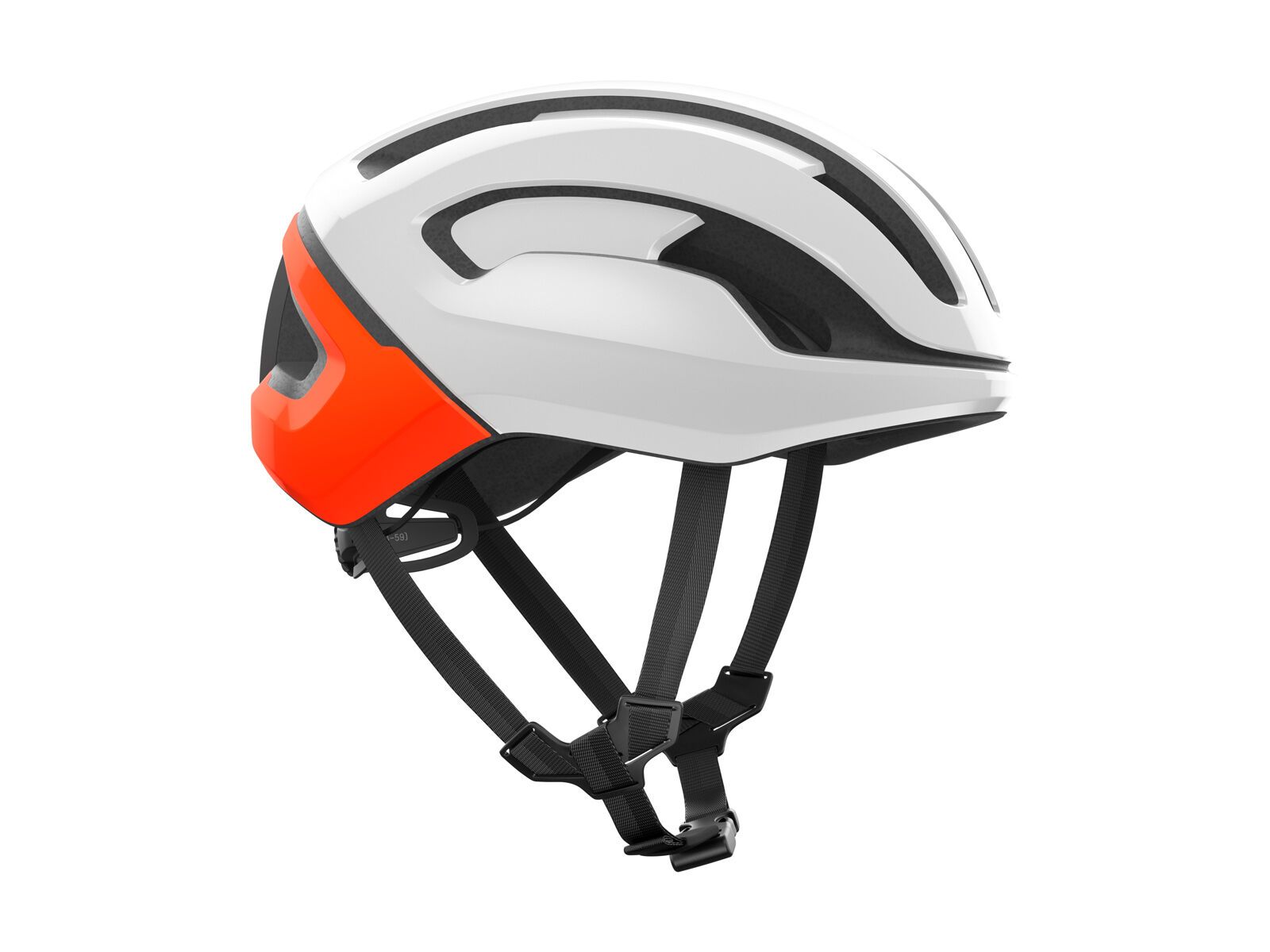 POC Omne Air MIPS, hydrogen white/fluo. orange - Bild 4