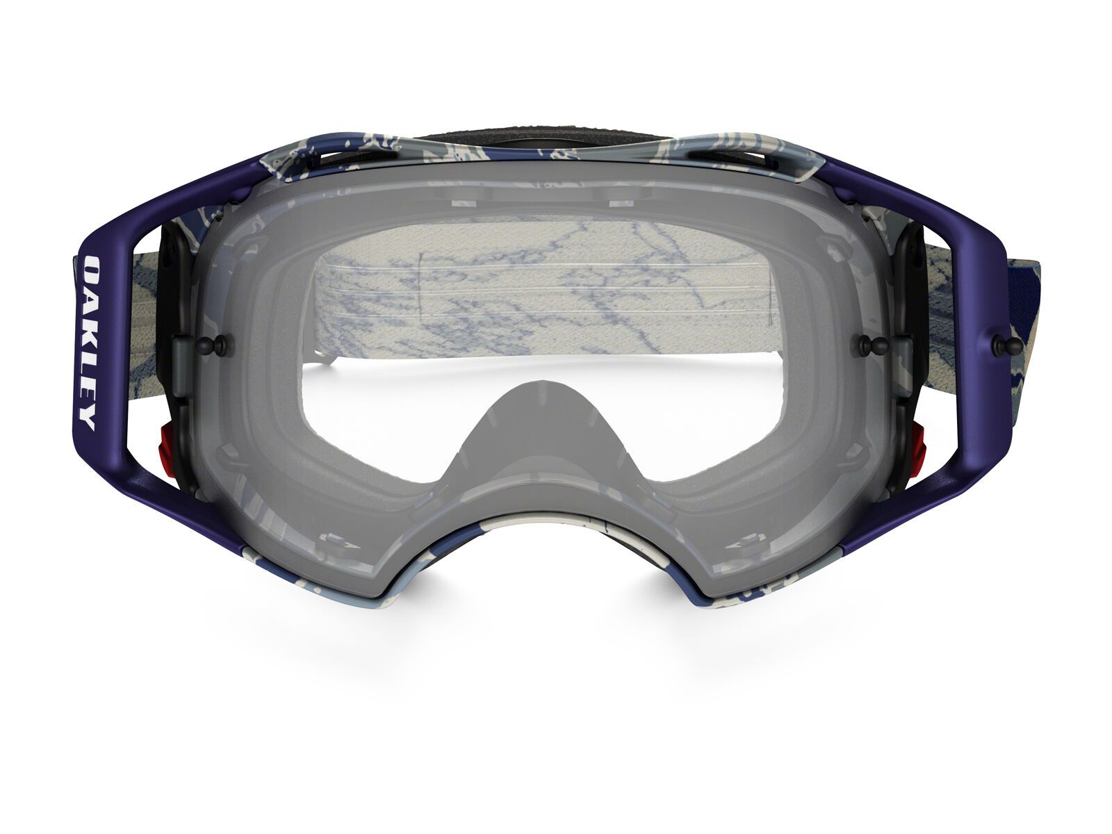 Oakley Airbrake MX, desert camo navy/Lens: dark grey - Bild 2