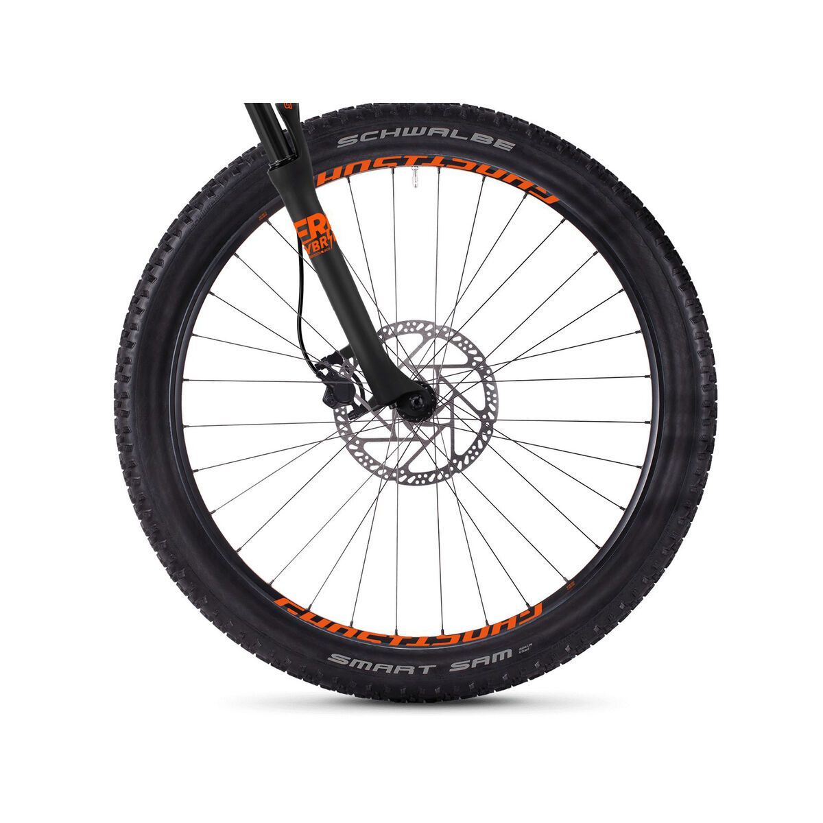 Ghost Hybride Teru B2.7+ W AL, night black/neon orange - Bild 2