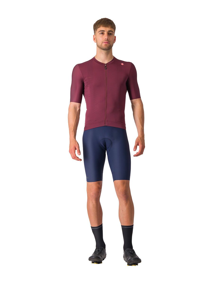 Castelli Espresso Jersey, deep bordeaux/silver moon - Bild 6