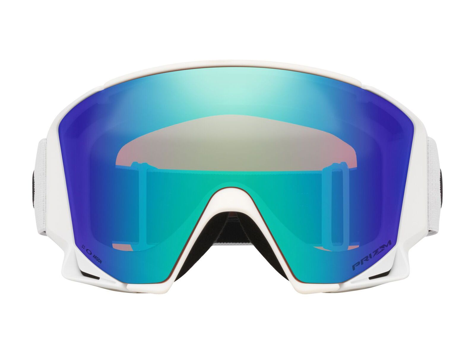 Oakley Flow Scape L, Prizm Snow Argon Iridium & Iced / matte white - Bild 2