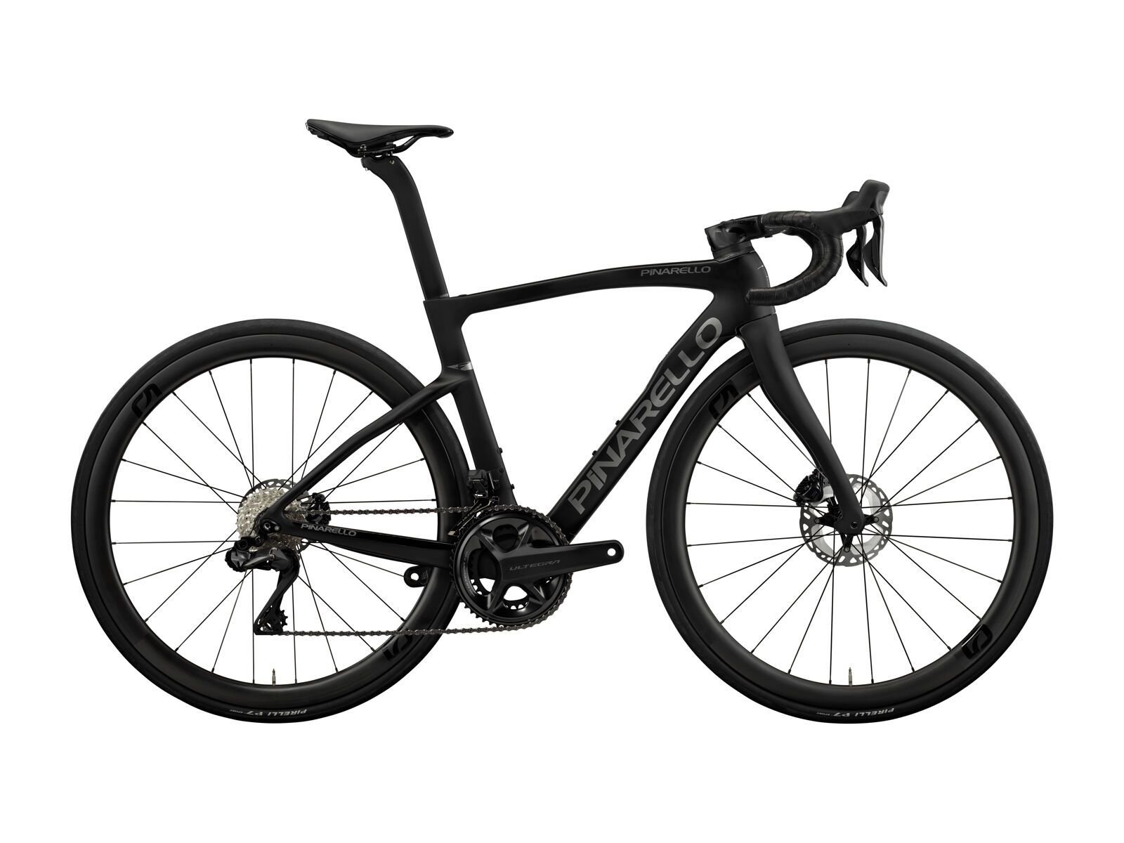Pinarello F7 Ultegra Di2 2x12 DB / Most Ultrafast Carbon DB HG11, razor black - Bild 1