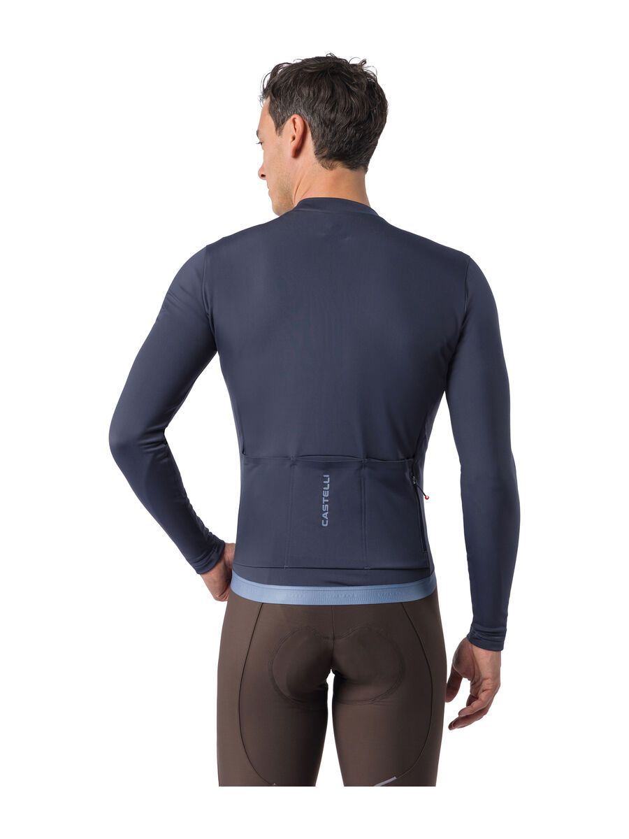 Castelli Espresso Thermal 2 Jersey, twilight blue - Bild 3