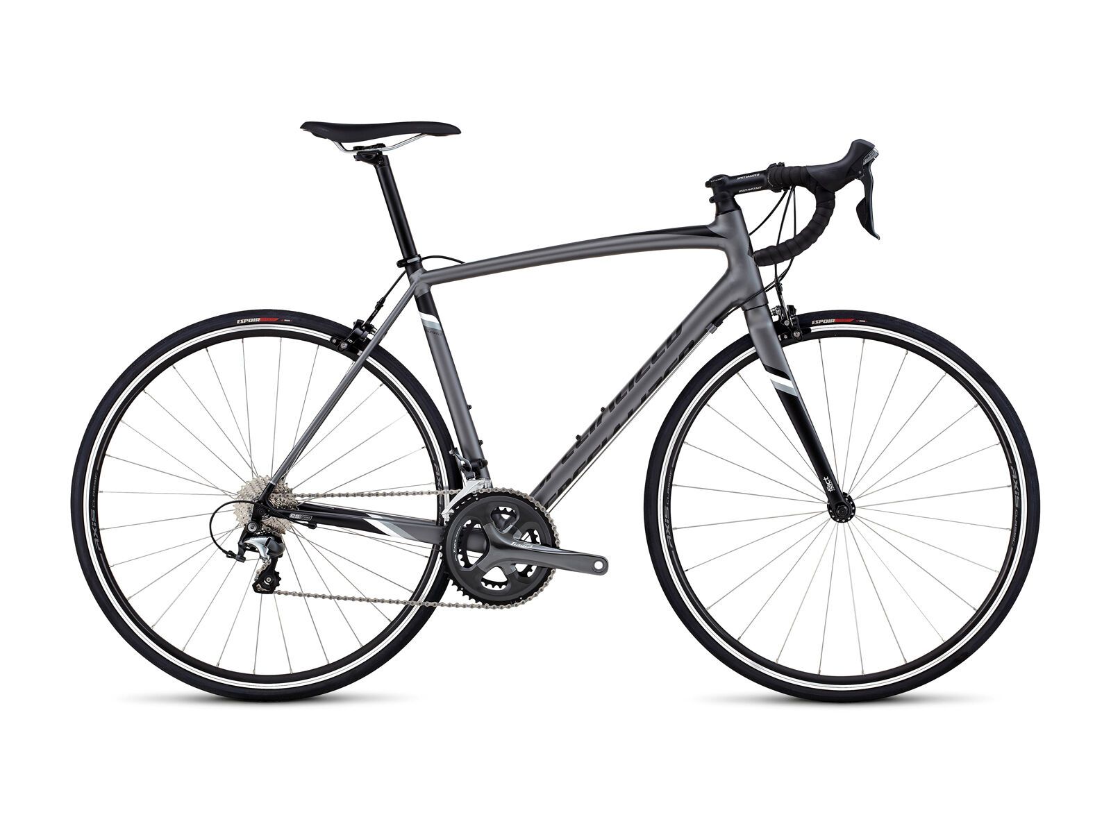 Specialized Allez DSW Elite, satin charcoal/black/silver/white - Bild 1