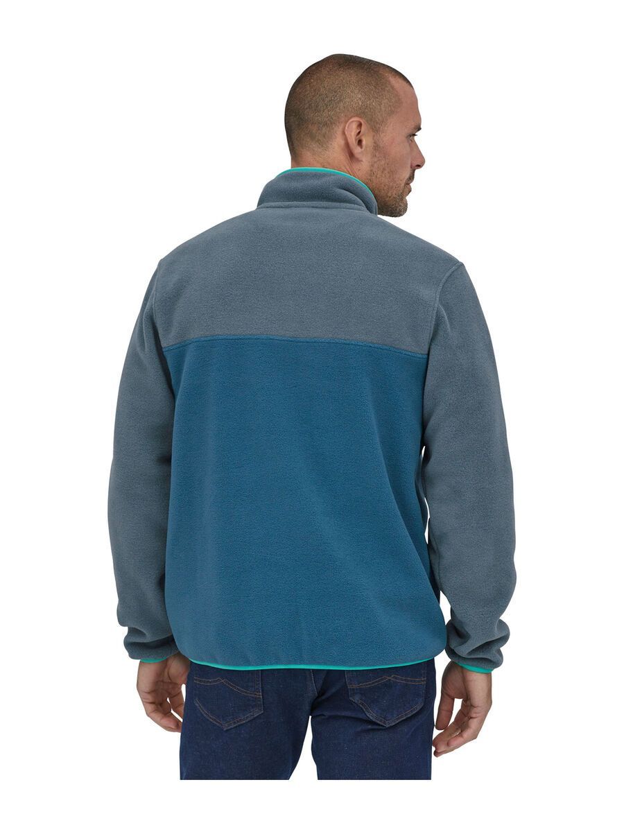 Patagonia Men's Lightweight Synch Snap-T Pullover, wavy blue - Bild 3