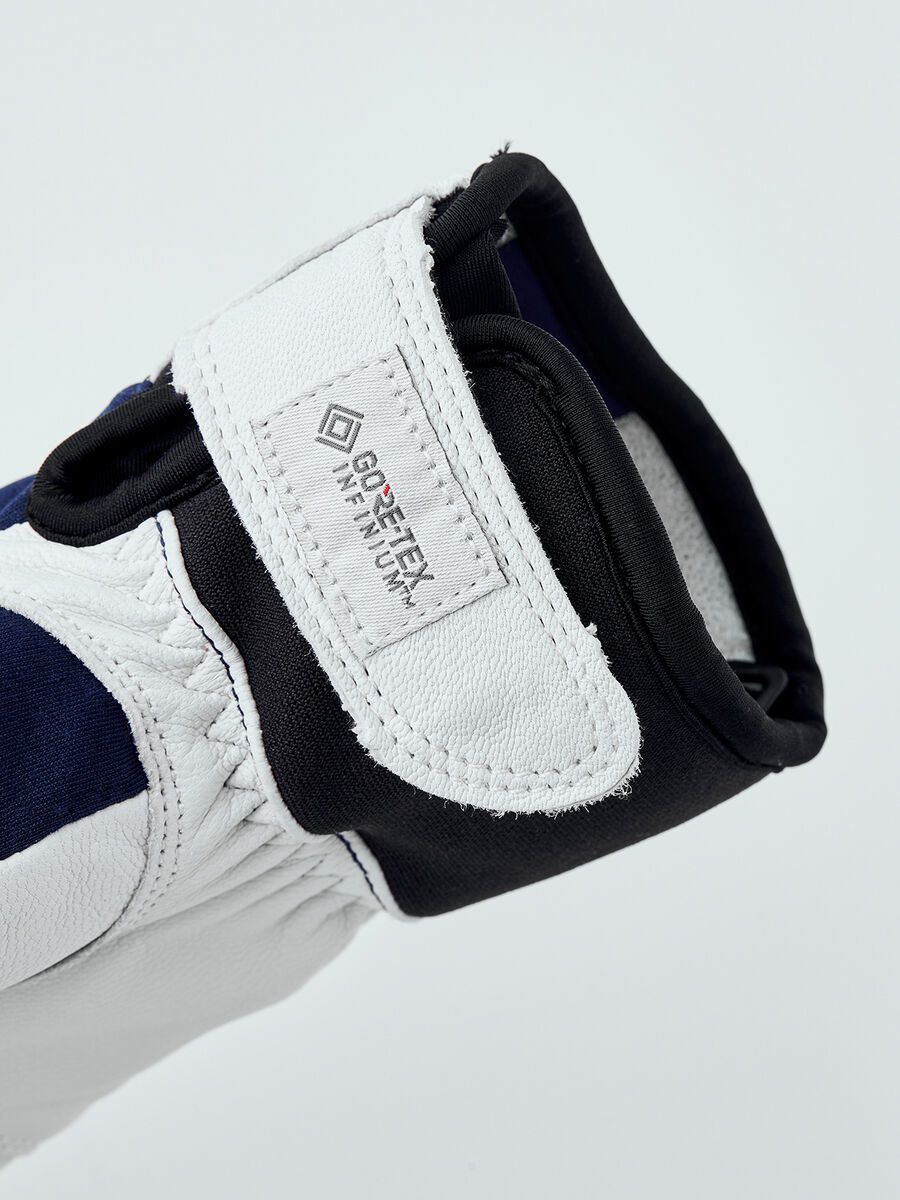 Hestra Ergo Grip Active Wool Terry 5 Finger, navy/offwhite - Bild 3