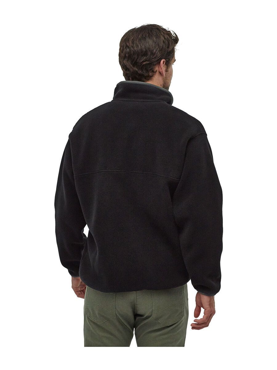 Patagonia Men's Synch Snap-T Pullover, black w/forge grey - Bild 2