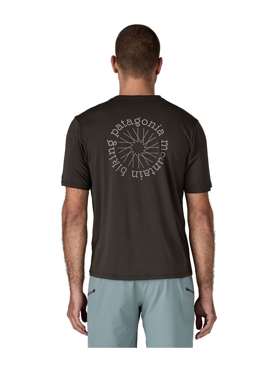 Patagonia Men's Cap Cool Daily Shirt - Spoke Stencil, black - Bild 5