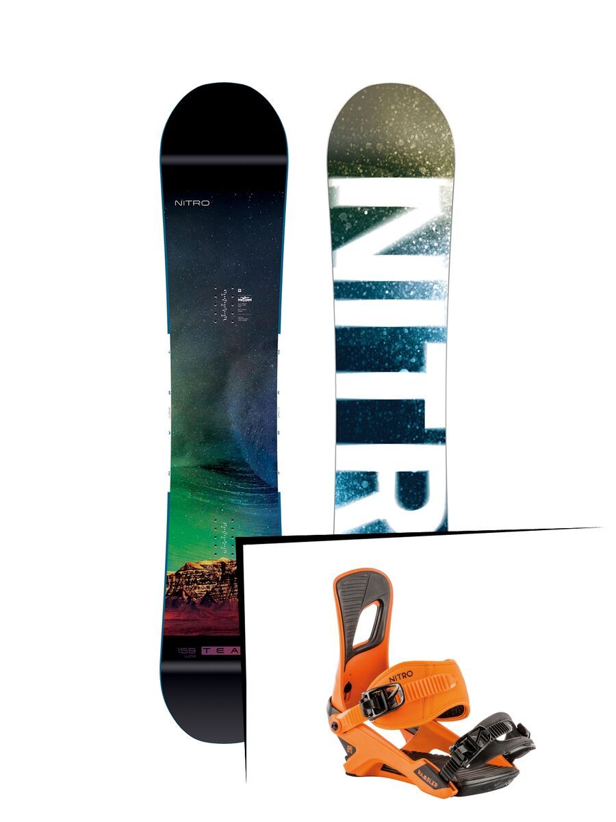 Set: Nitro Team Exposure Gullwing Wide 2019 + Nitro Rambler OJ - Bild 1