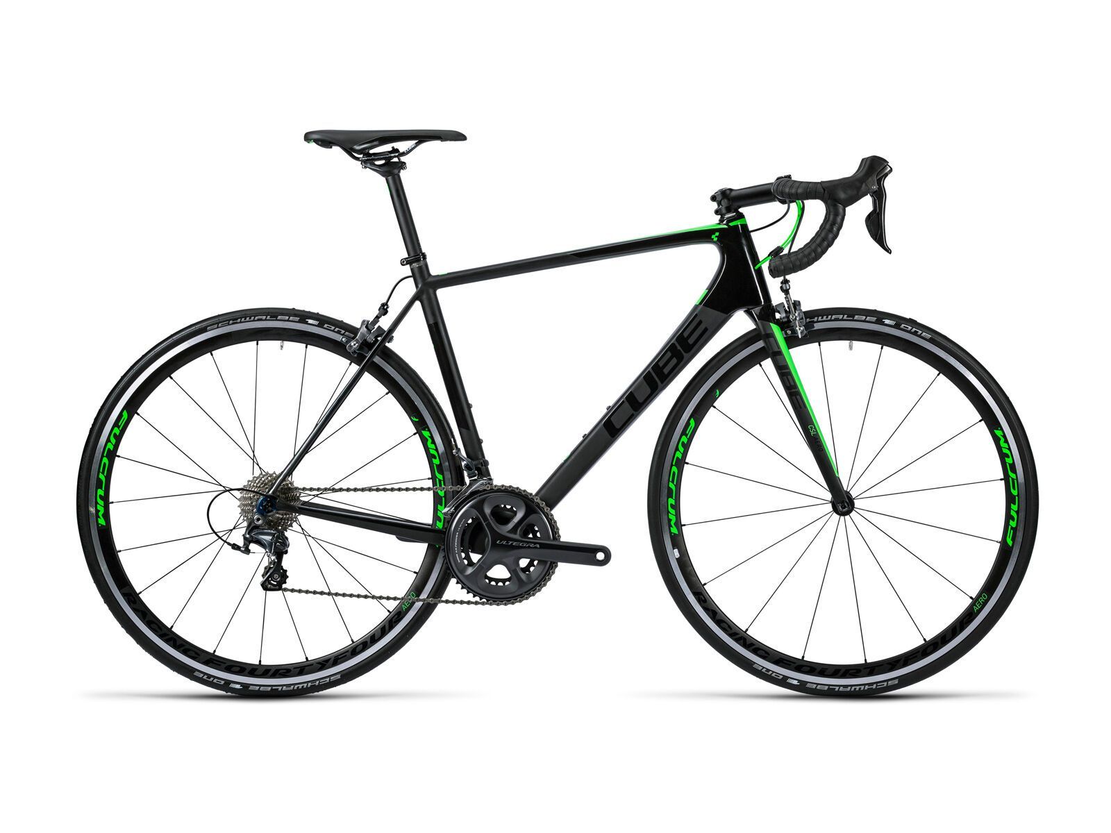 Cube Litening C:62, carbon´n´green - Bild 1