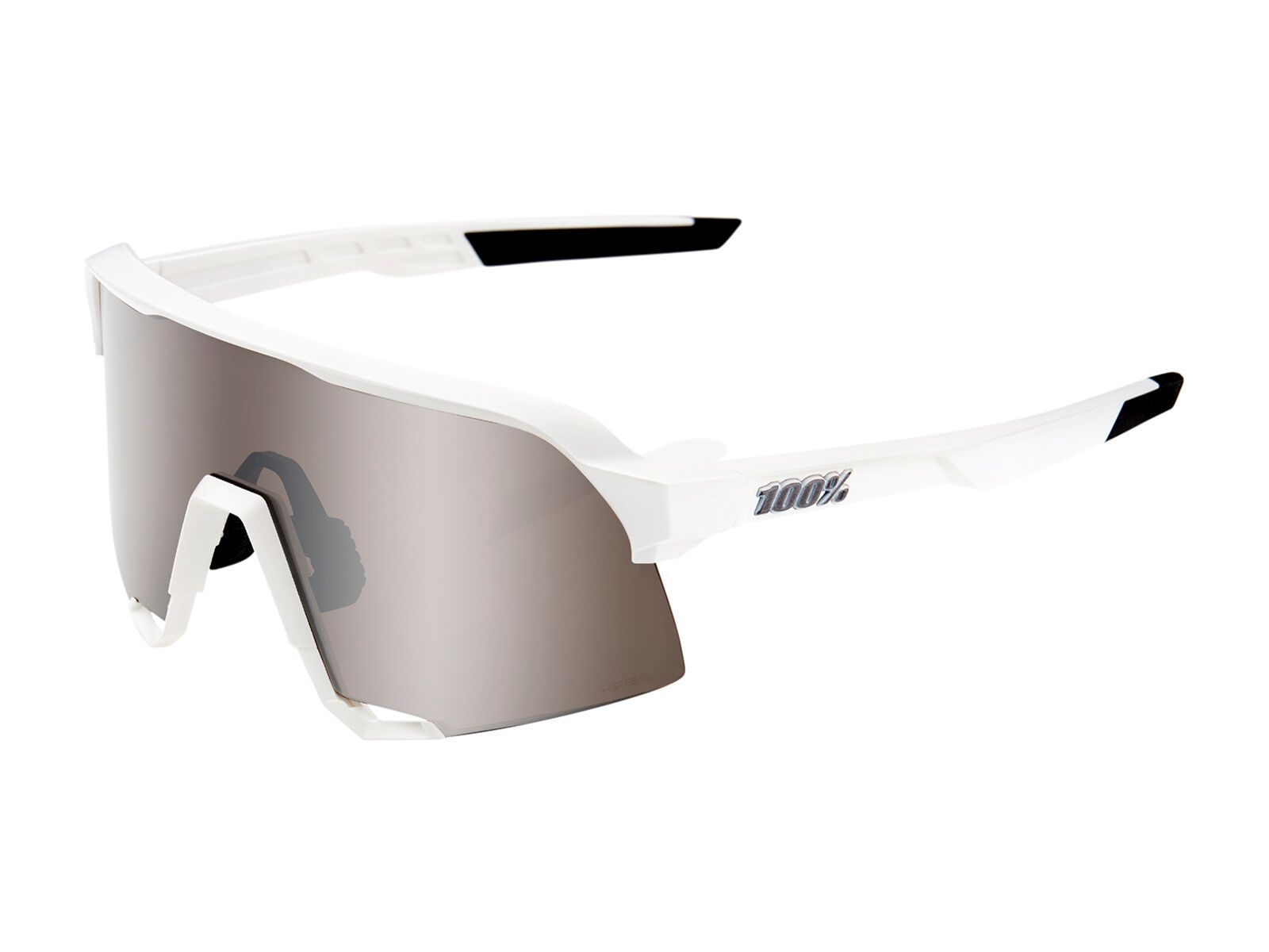 100% S3 - HiPER Silver ML Mir, matte white - Bild 1