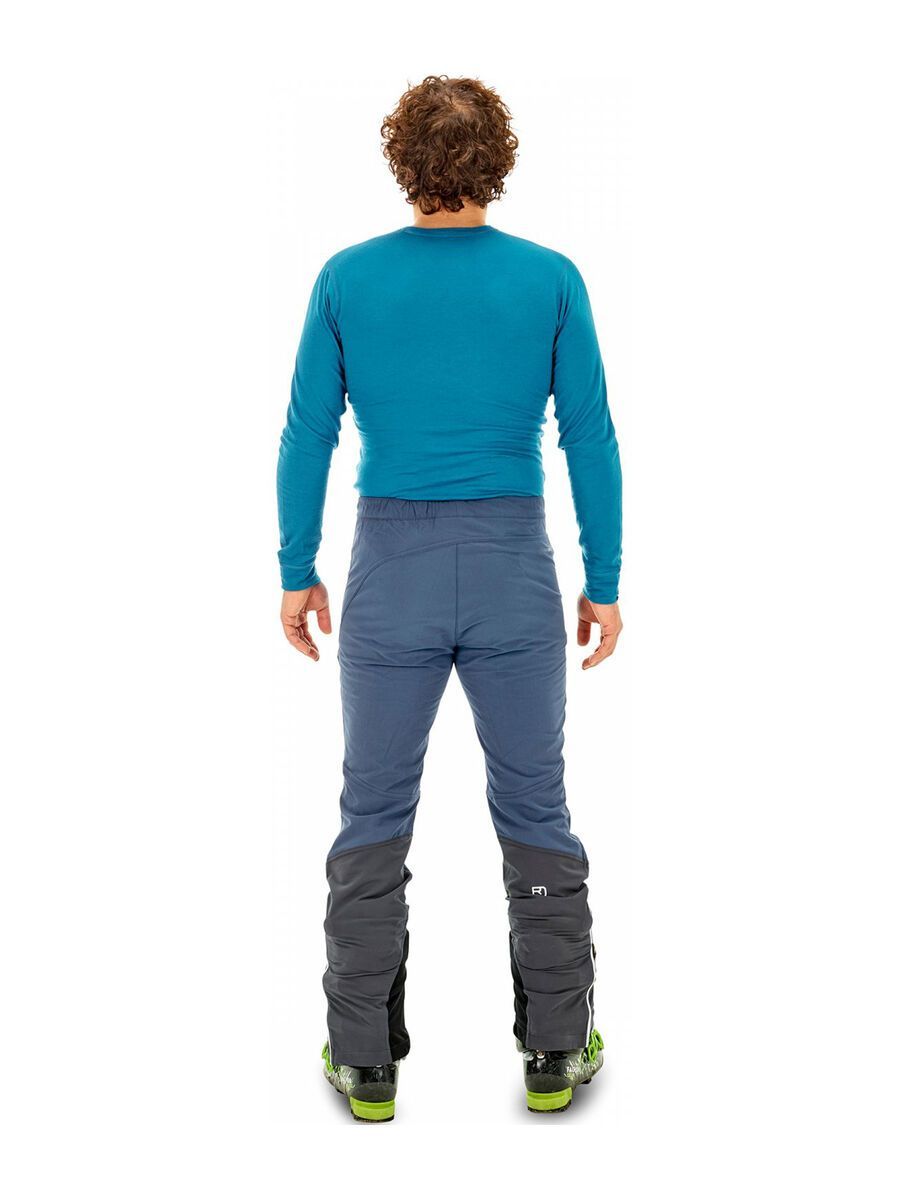 Ortovox Merino Light Skin Tofana Pants Long M, night blue - Bild 3
