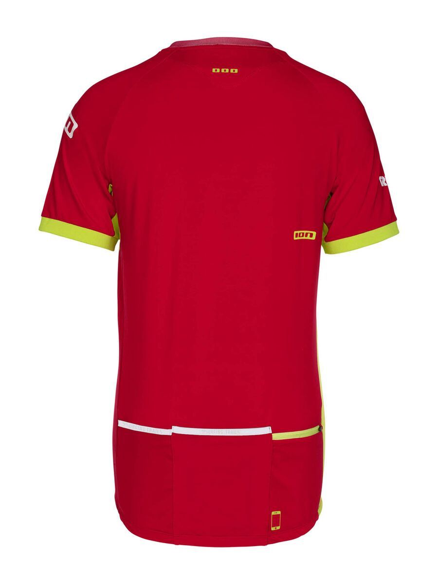 ION Bike Tee SS Strait, tango red - Bild 2