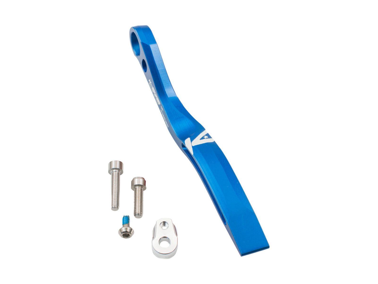 K-Edge Pro Road Braze-on Chain Catcher, blue - Bild 1
