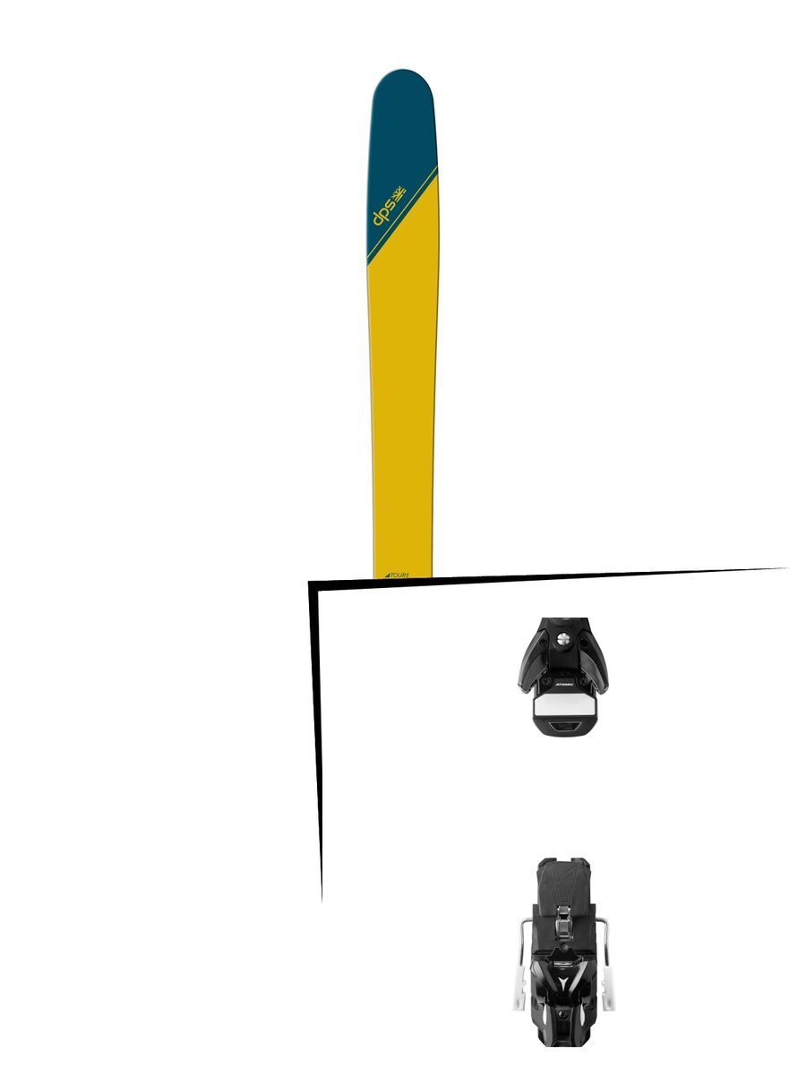 Set: DPS Skis Wailer 112 RP2 Tour1 2018 + Atomic STH 13 WTR black/gun metal - Bild 1