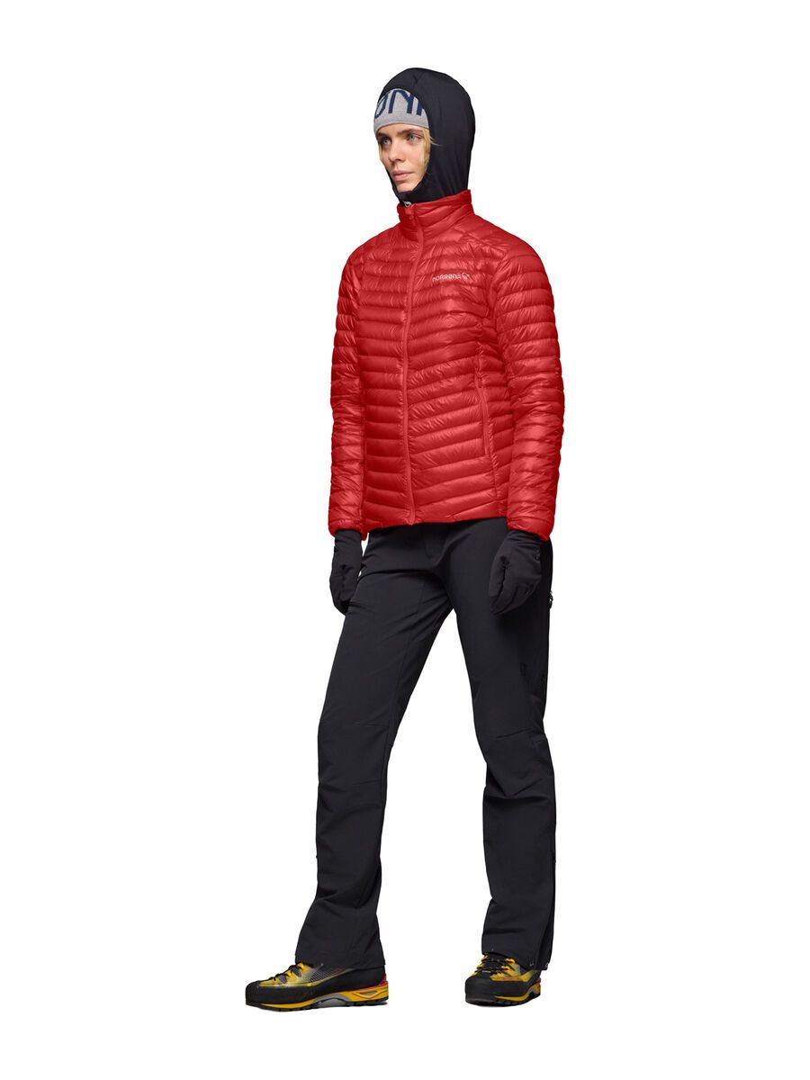 Norrona trollveggen down800 super light Jacket W's, baked apple - Bild 5