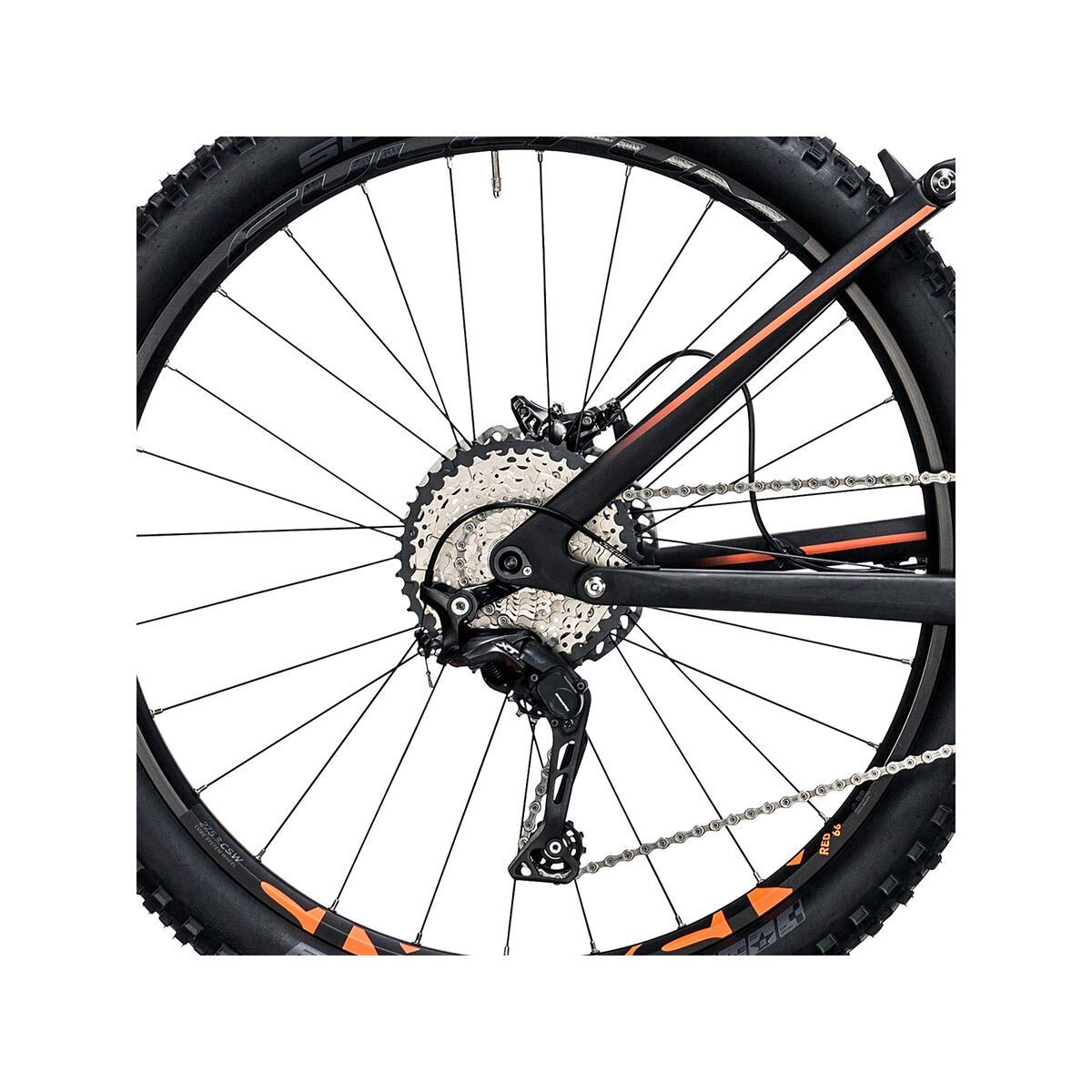 Cube Stereo 140 C:62 Race 27.5, carbon´n´flashorange - Bild 4