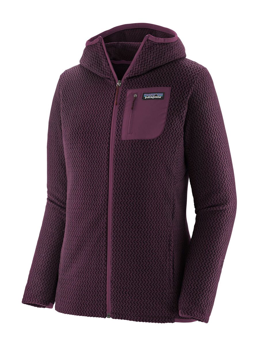 Patagonia Women's R1 Air Full-Zip Hoody, obsidian plum - Bild 1