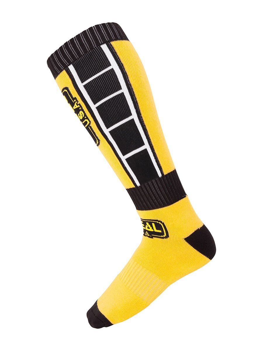 ONeal Pro MX Socks Retro, black/yellow - Bild 1