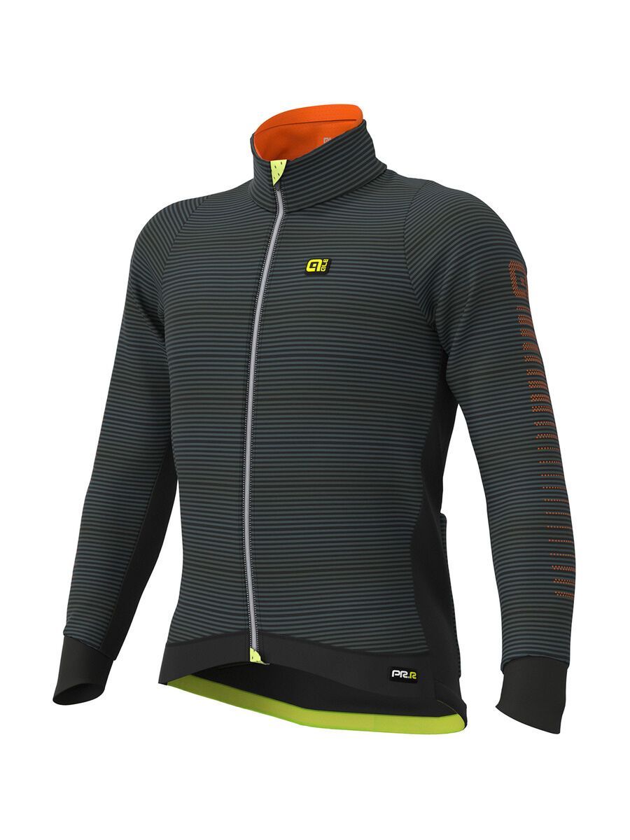 Ale Thermo Road Jacket, nero-aranciofl/black-fluo-yellow - Bild 1