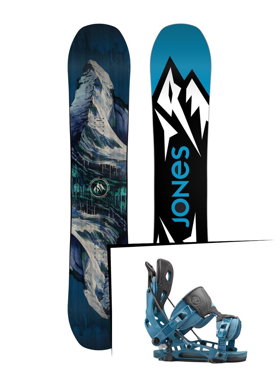 Set: Jones Mountain Twin 2017 + Flow NX2 (1513118S) - Bild 1