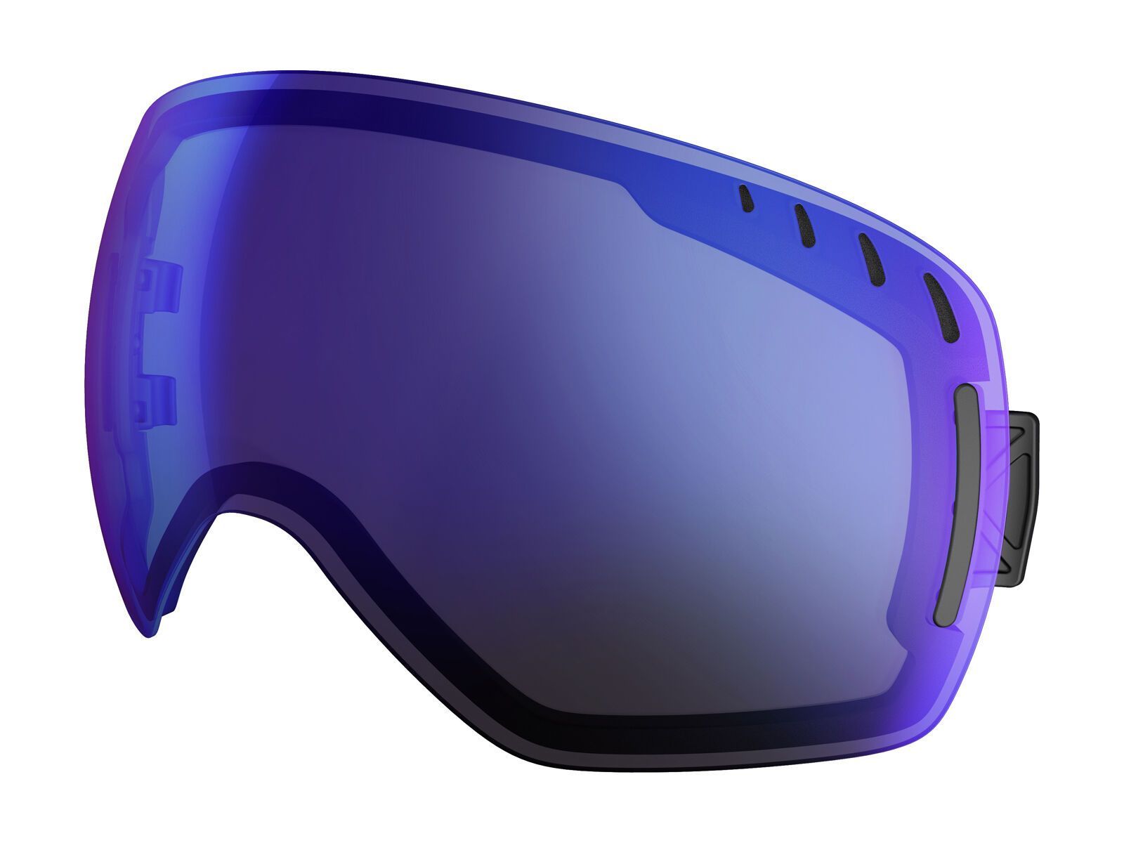 Scott LCG + Spare Lens, black white/solar black chrome - Bild 2