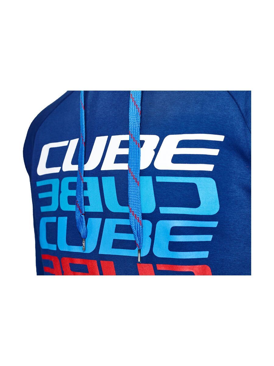 Cube Hoody Cube Mirrored Letters, dark blue - Bild 5