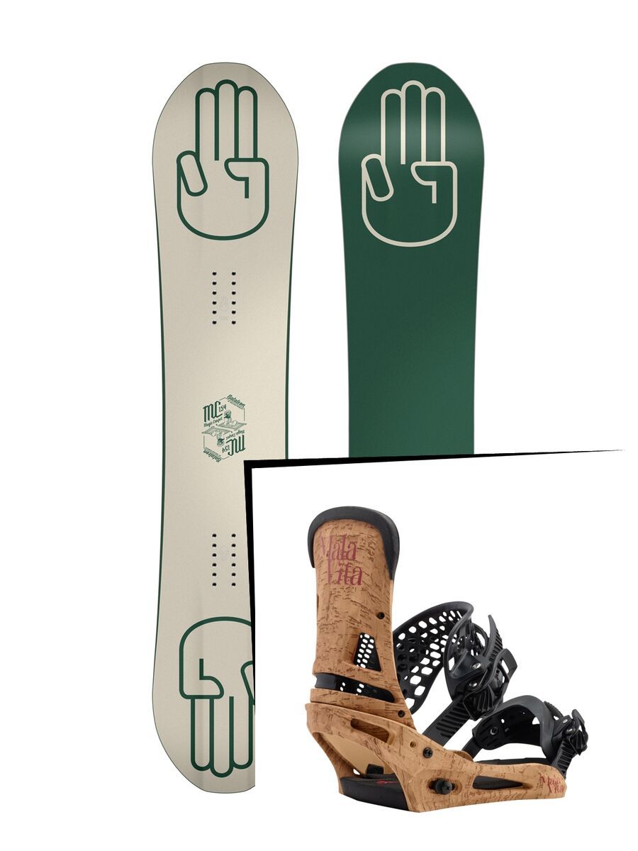 Set: Bataleon Magic Carpet 2017 + Burton Malavita (1712852S) - Bild 1