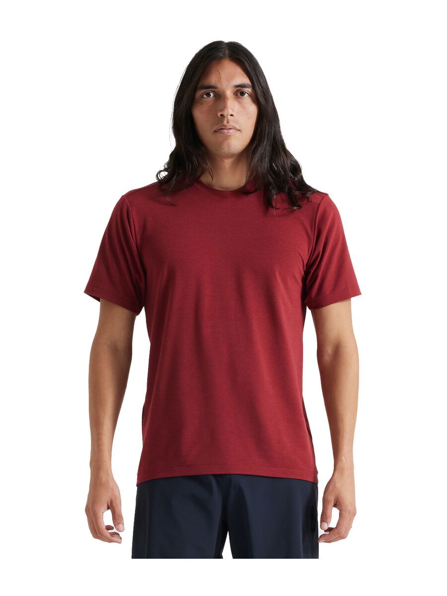 Specialized Men's Trail Short Sleeve Jersey, garnet red - Bild 1