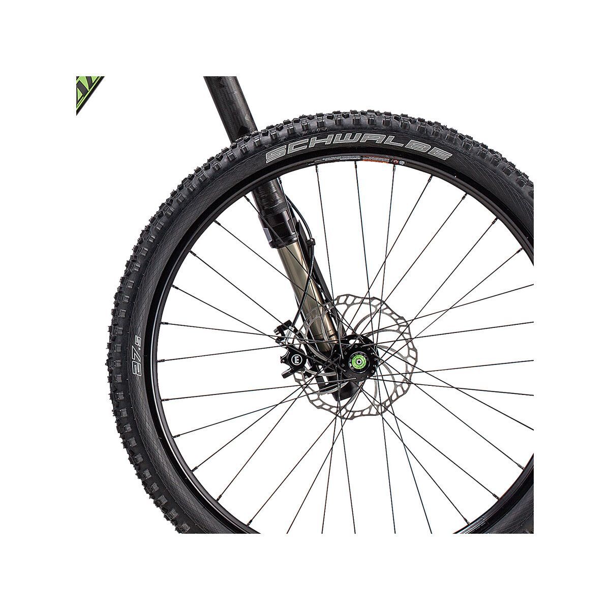 Cannondale Jekyll 27.5 Carbon Team, jet black with berzerker green, cdale yellow, matte - Bild 2