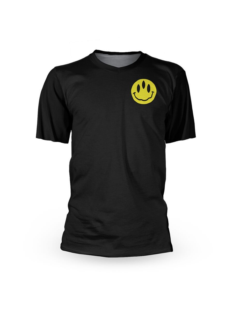 Loose Riders Cult of Shred Jersey SS Stoked! Black, black/yellow - Bild 1