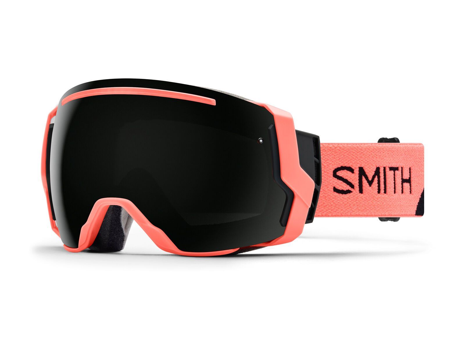 Smith I/O 7 inkl. Wechselscheibe, sunburst split/Lens: sun black chromapop/storm rose flash - Bild 1