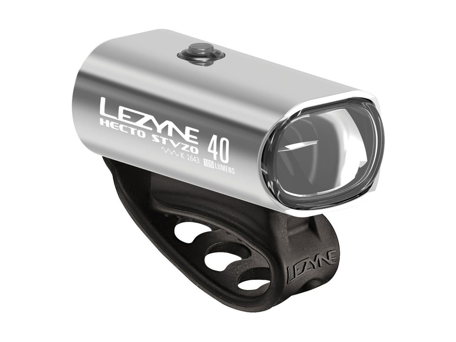 Lezyne Hecto Drive StVZO 40, silver/high gloss - Bild 1
