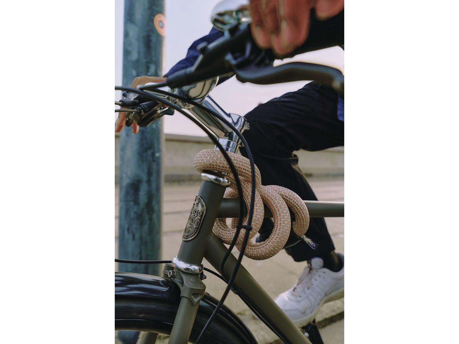 Abus Yarnit 4004K/110, sand stone - Bild 3