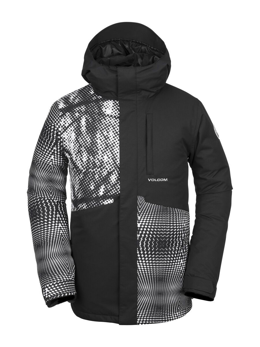 Volcom 17 Forty Ins Jacket, black white - Bild 1