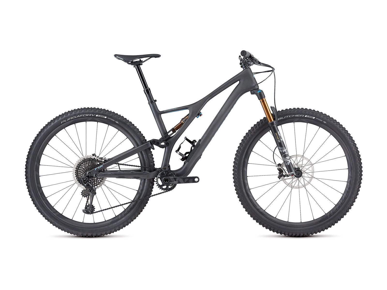 Specialized S-Works Stumpjumper ST 29, satin/carbon/storm grey - Bild 1