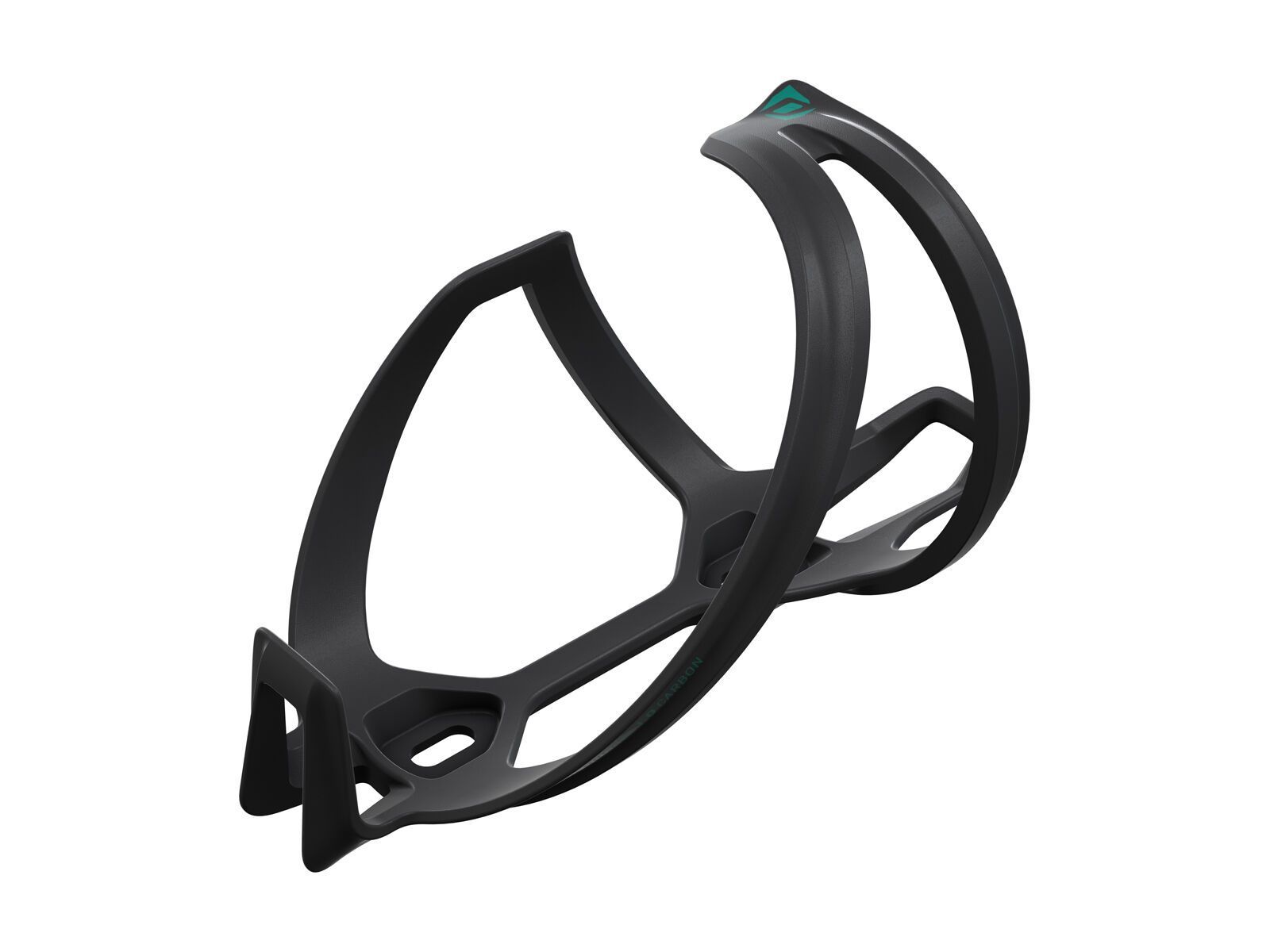 Syncros Tailor 1.0 Left Bottle Cage, black/teal blue - Bild 1