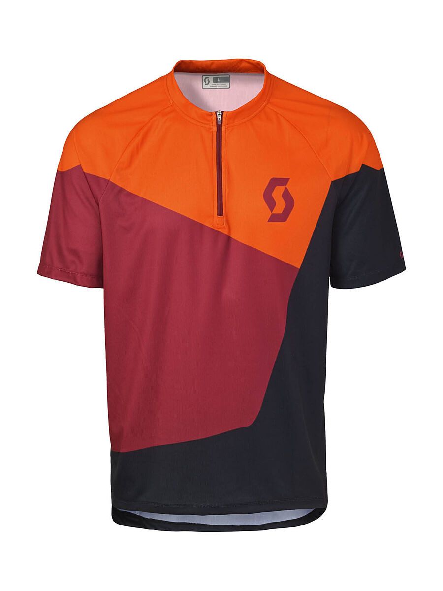 Scott Mind 20 s/sl Shirt, orange/tibetan red - Bild 1