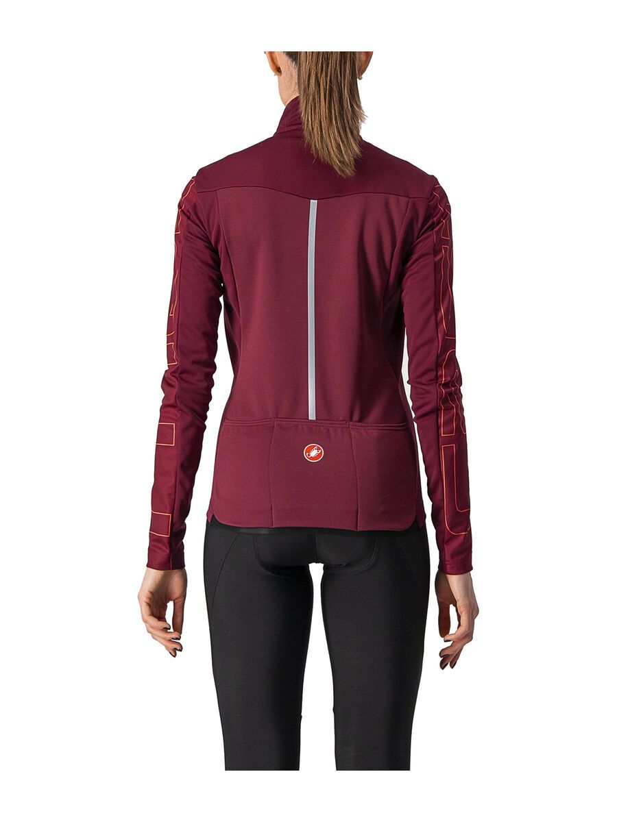 Castelli Transition W Jacket, bordeaux/brilliant pink - Bild 2