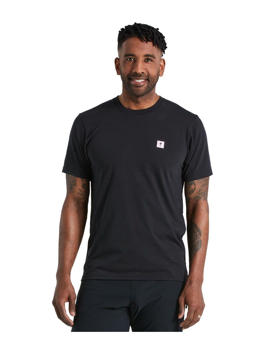Specialized Men's Wordmark Short Sleeve T-Shirt, black - Bild 1