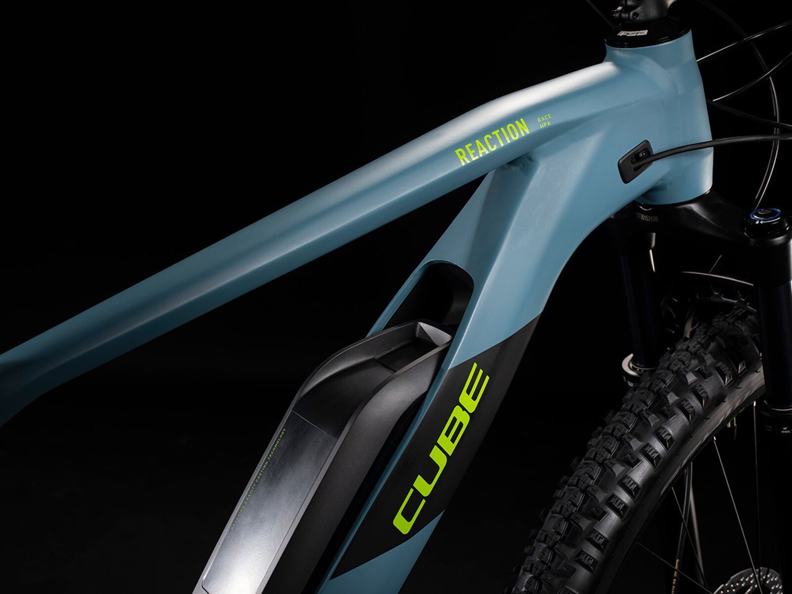 Cube Reaction Hybrid Race 27.5, blue´n´green - Bild 4