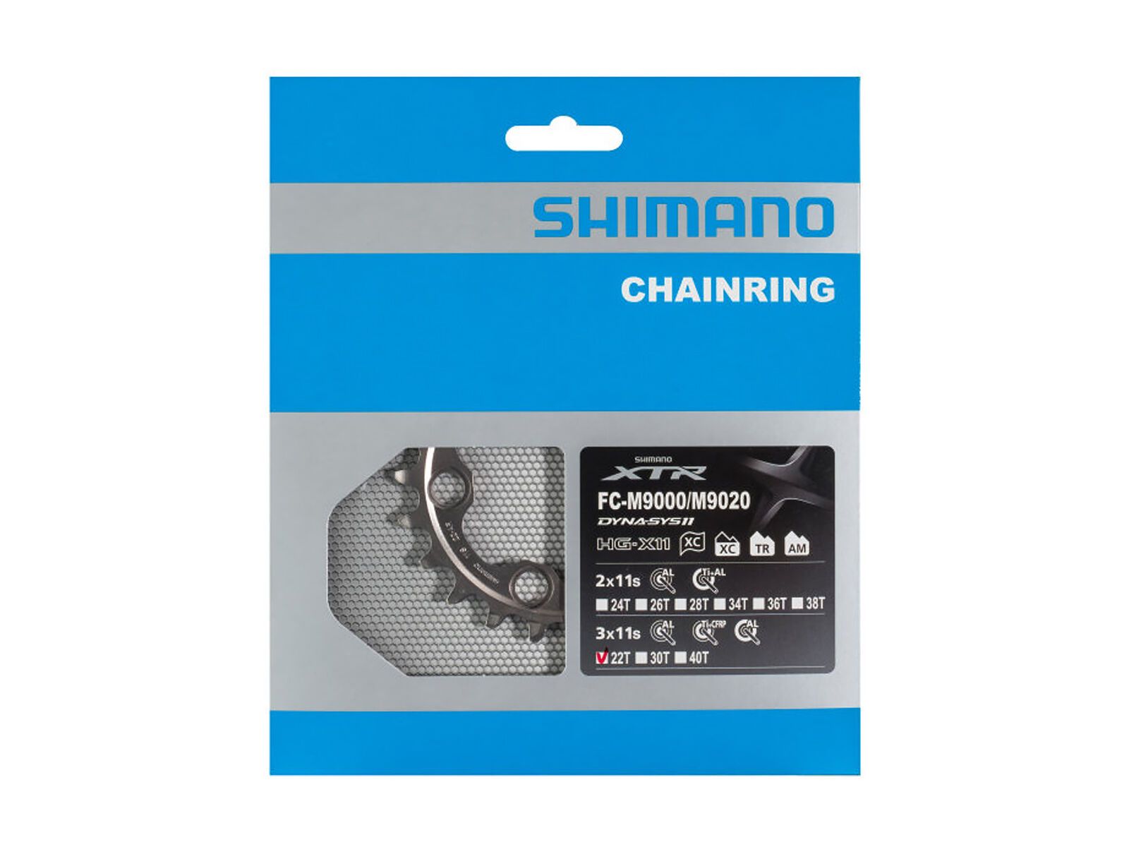Shimano XTR FC-M9020 Kettenblatt - 3x11 / 64 mm LK / Innen - Bild 1