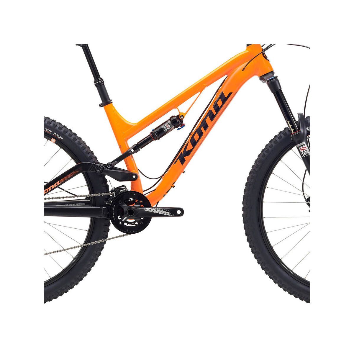 Kona Process 153, Matt Flo Orange & Black w/Gloss Black & Orange - Bild 3