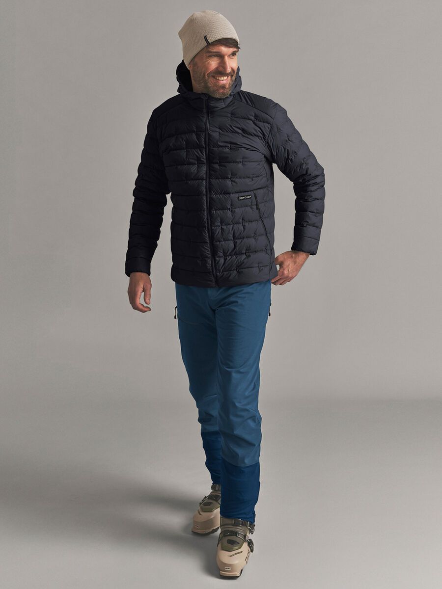Ortovox DownWool 180 Hooded Jacket M, black raven - Bild 5