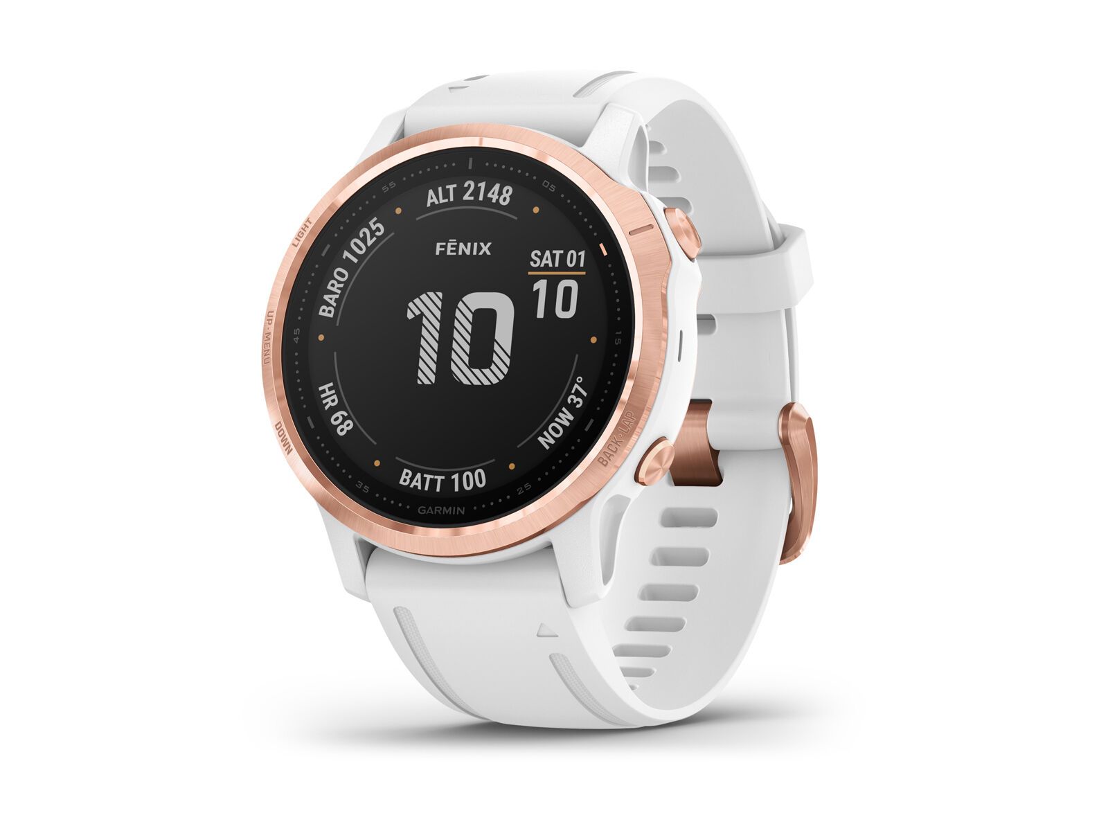 Garmin fenix 6S Pro, weiß/rosegold - Bild 1