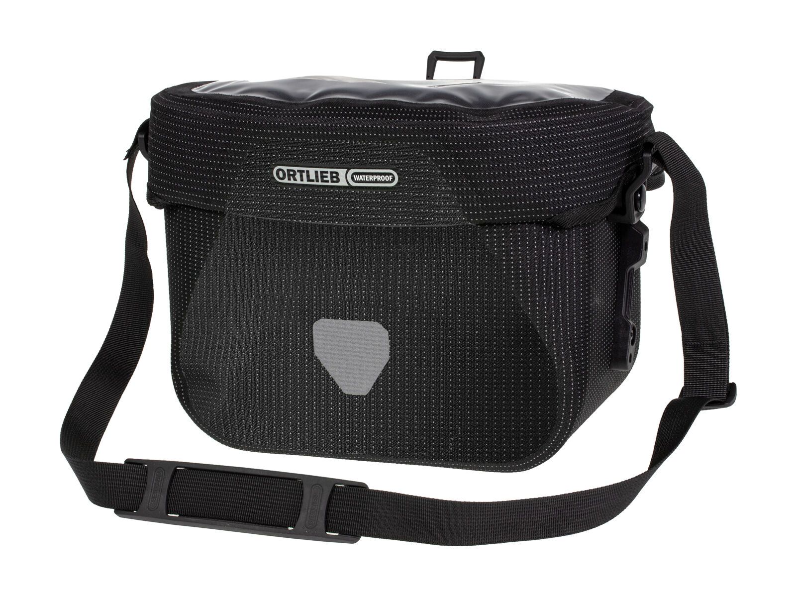 ORTLIEB Ultimate High-Vis 6,5 L, black reflective - Bild 1