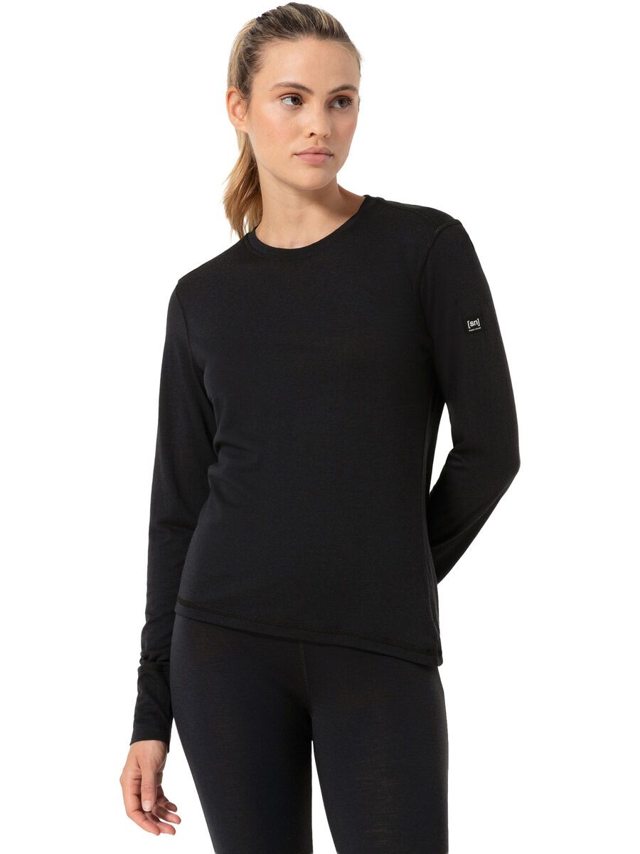 super.natural Tundra175 LS Damen, jet black - Bild 3